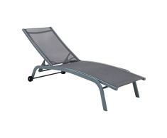 Tumbona de la Marca DKD Home Decor PVC Aluminio (187,5 x 64 x 97 cm) (Referencia: S3012897)