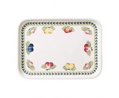 Villeroy & Boch French Garden Fuente, 36x26 cm, Porcelana Premium, Blanco/Colorido