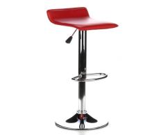 Buerostuhl24 Samba Rojo taburetes Altos (, 2 Unidades/2 Taburete)