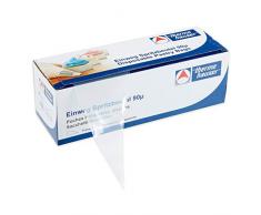 Thermohauser 8300018081 Manga pastelera desechable (plÃ¡stico PE) Smoothy, transparente, 100 unidades, 55,0 x 27,0 x 0,009 cm