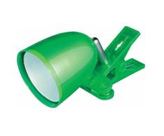 F-Bright Led Flexo led con Pinza de SujeciÃ³n, 4W, 6400 K, 100Âº, 3 W, Verde