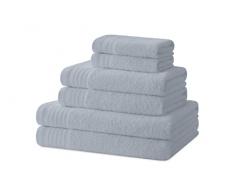 Degrees home - Juego de Toallas de baÃ±o - Toalla de Ducha, Toalla de Manos y Toalla de bidÃ© - 100% AlgodÃ³n - 480 g/m2
