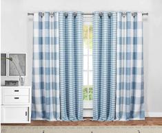 Blackout 365 Colin Se Puede Lavar a máquina en Agua frÃa, Utilizar Solo lejÃa sin Cloro, secar en Secadora a Baja Temperatura y Planchar Caliente según Sea Necesario, Multicolor, 37x84 (4 Pieces)