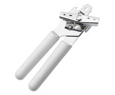 PEDRINI 0048-820 Mechanical Tin Opener Acero Inoxidable, Color Blanco - Abrelatas (170 g, 230 mm, 80 mm, 50 mm)
