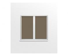 Par de Mini visillos 90x120 cm Dolly Gris Topo