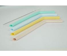 Premier Housewares 1405400 Pajitas reutilizables, Silicona