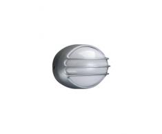 Massive 170908710 iluminación al aire libre Aplique de pared para exterior Gris E27 - Iluminación al aire libre (Aplique de pared para exterior, Gris, Aluminio, Sintético, IP44, JardÃn, Patio, I)