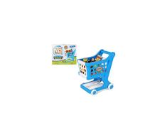 BigBuy Fun Carro de Compra Azul (42 Pcs), Multicolor, Talla única