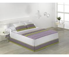 JVR Milos EDREDON con Volante, Malva, Cama 105 cms