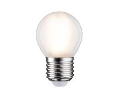 Paulmann 28634 lámpara LED filamento Gota 5 vatios clásico Bombilla Mate 2700 K Blanco cálido E27, 5 W