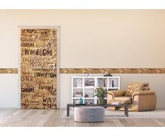 AG DiseÃ±o FTV 1540Â inscripciÃ³n, PapelÂ âÂ Papel Pintado fotogrÃ¡fico 90Â x 202Â cmÂ âÂ 1Â Notebook, Papel, Multicolor, 0,1Â x 90Â x 202Â cm