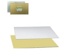 Decora 0932515 TAPETES ACOPLADOS ORO/PLATA25X35CM