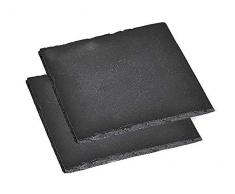 Kesper posavasos, pizarra de cargo, 2 Pack, pizarra, aceite, Dimensiones: 130 x 130 mm, negro