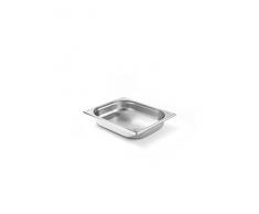 Hendi 806326Â Gastronorm Bandeja 1/2gn, 4Â L, Acero Inoxidable, Plata, 32,5Â x 26,5Â x 6,5Â cm