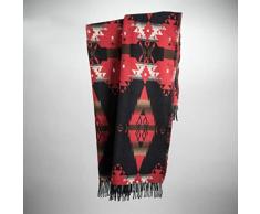 Apache Blanket - Manta para sofÃ¡ (mezcla de lana, suave y cÃ¡lido, para invierno, cama, multicolor, 150 x 200 cm)