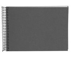 Goldbuch Bella Vista - Álbum de Fotos (Lino, 24 x 17 cm), Color Gris