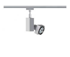 Paulmann 96844 corriente Sistema de raíles, metal, GU5.3, Plata