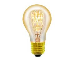 Bombilla decorativa SevenOn Retro Style Estándar 64373, E27, 60W, 330º, 3000K, blanco cálido, 240 lúmenes, regulable.