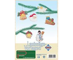 Pebaro 335S - Plantilla para trabajar con sierra de marquetería - Decoración para árbol de navidad III
