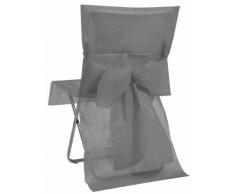 Santex Funda para Silla con Lazo 4324 Gris
