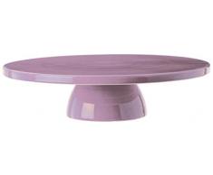 PORCELLANA Arezzo Soporte para Tartas cm 34, Porcelana, Lila, 0,1Â x 0,1Â x 0,1Â cm