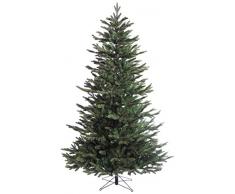 Black Box Trees 384737 - Árbol de Navidad artificial (215 cm de alto, 137 cm de diámetro, 2382 ramas), color verde