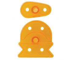 JEM Cortadores de Patucos de Bebé, Tamaño Mediano, Juego de 2