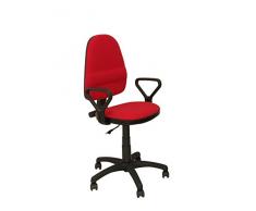 5 Star Roma Silla con Brazos, Otro, Rojo, 41.00x58.00x113.50 cm