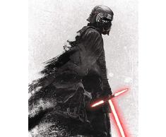 Komar Wandbild Von Star Wars EP9 Kylo Vader Shadow | Kinderzimmer, Jugendzimmer, Dekoration, Kunstdruck | ohne Rahmen | WB173-40x50 fotomural, carbÃ³n
