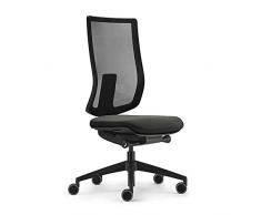 Sedus ap-197/005 Silla de Oficina, Plástico Tela Metal, Antracita, Ajustable