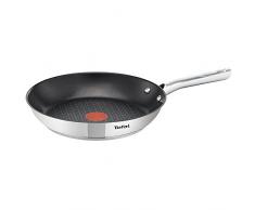 Tefal A70406 Sartén Multiuso - Cacerola (Sartén Multiuso, Negro, Acero Inoxidable, 28 cm)