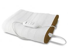BEPER P203TFO100 Calentador de Cama Individual 150x80 cm, Suave al Tacto,Lavable,60W,Temperatura Seleccionable, ProtecciÃ³n contra el sobrecalentamiento