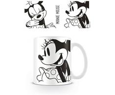 PirÃ¡mide Internacional Minnie Mouse (B & W) Oficial en Caja de cerÃ¡mica cafÃ©/tÃ© Taza, Multicolor, 11Â oz/315Â ml
