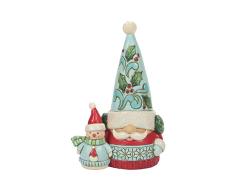Heartwood Creek - Figura Gnomo y muÃ±eco de Nieve