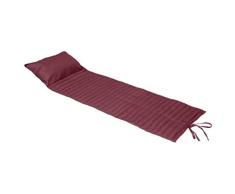 HespÃ©ride - CojÃ­n de Cama Enrollable (180 x 60 cm), Color Burdeos