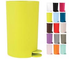 MSV Osaki Cubo de Basura con Pedal, Verde, 3Â L