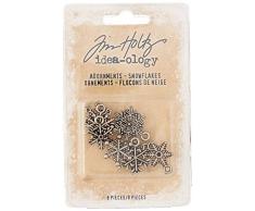 Tim Holtz TH93763 - Adornos para árbol de Navidad