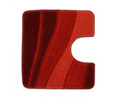 Meusch Alfombrilla de baÃ±o Rojo ocÃ©ano 55 x 50 cm