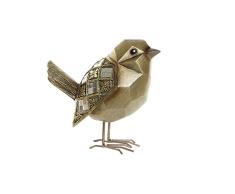 Figura Decorativa de la Marca DKD Home Decor Dorado Metal Resina PÃ¡jaro (15 x 8 x 14 cm) (Referencia: S3019734)