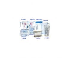 COSMOPLAST Jarra de termoplÃ¡stica para Alimentos con Escala medidora 750Â ml cm 10Â x 13