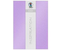 Cartulina para manualidades Struktura Pearl 2 orquÃ­dea repujada (220 g/mÂ², aprox. 23 x 33 cm, 5 hojas), papel de colores apto para impresoras de inyecciÃ³n de tinta y lÃ¡ser