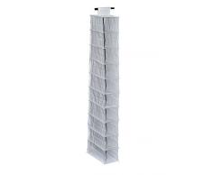 Neutral Tomasucci Organizador para Armario, 10 compartimientos, Tejido, Blanco