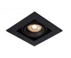Lucide 09926/01/30 - Foco empotrable (aluminio, 50 W), color negro
