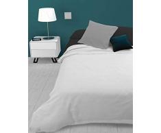 Soleil docre Adele, Colcha de Cama, Funda de sofá, polialgodón, Color Blanco, 220 x 240 cm