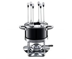 Silit Passion Juego Fondue, Acero Inoxidable, Negro, 16 cm
