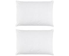 Bleu Câlin Juego de 2 Almohadas, Ajustables, Blanco, 50x70 cm, OCRZ