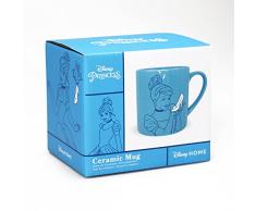 Disney Taza de Cenicienta â Taza en caja â 325 ml â Apto para lavavajillas y microondas Princesa Cenicienta Regalos