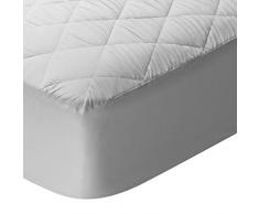 Pikolin Home Protector de Colchón Acolchado, Cubrecolchón, De Fibra, Transpirable, Confortable, Varias Medidas