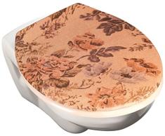 Wenko Asiento con Tapa para Inodoro, Multicolor