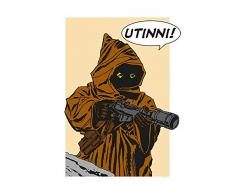 Komar Wandbild Von Star Wars Classic Comic Quote Java | Kinderzimmer, Jugendzimmer, Dekoration, Kunstdruck | ohne Rahmen | WB115-50x70 fotomural, carbÃ³n